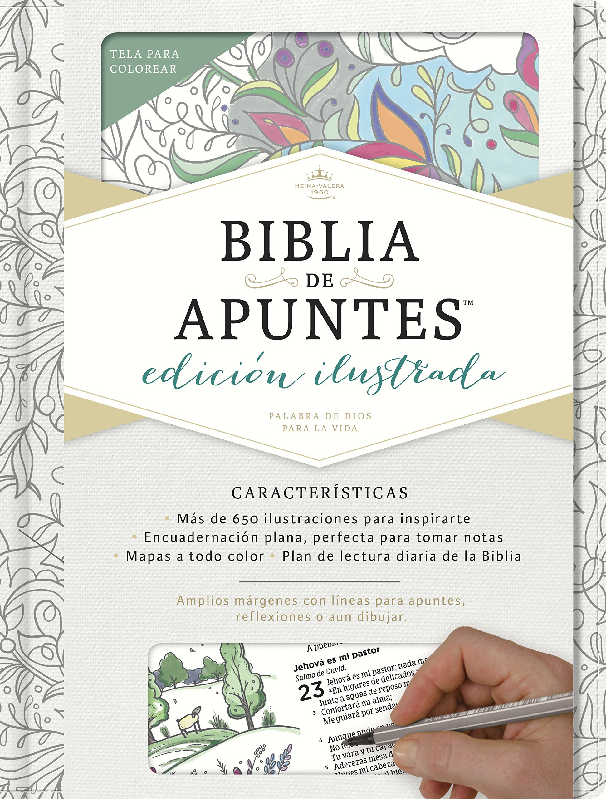 biblia de apuntes edición ilustrada rvr60 librería bautista
