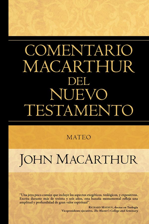 comentario MacArthur del Nuevo Testamento mateo